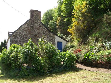 Extérieur gîte Ty-Adrien : terrasse